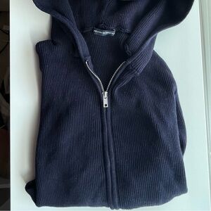 BRANDY MELVILLE Alana Cropped Zip Up Hoodie